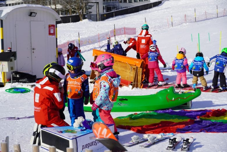 Skischule Engelberg - Unterricht Niveau Bär 
