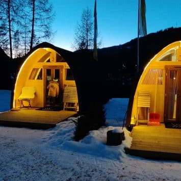 Wintercamping im TCS Camping Scuol – Glamping-Tipp