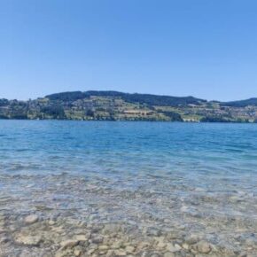 Kanutour mit bräteln auf dem Hallwilersee