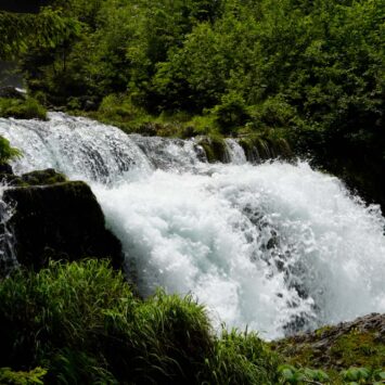 Familienwanderung zu den Giessbachfällen in Brienz